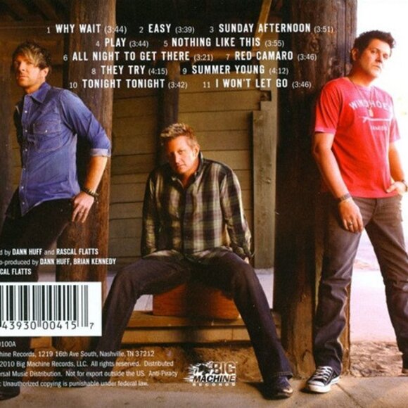 Rascal Flatts – Nothing Like This (2010) CD New Sealed - Picture 2 of 2